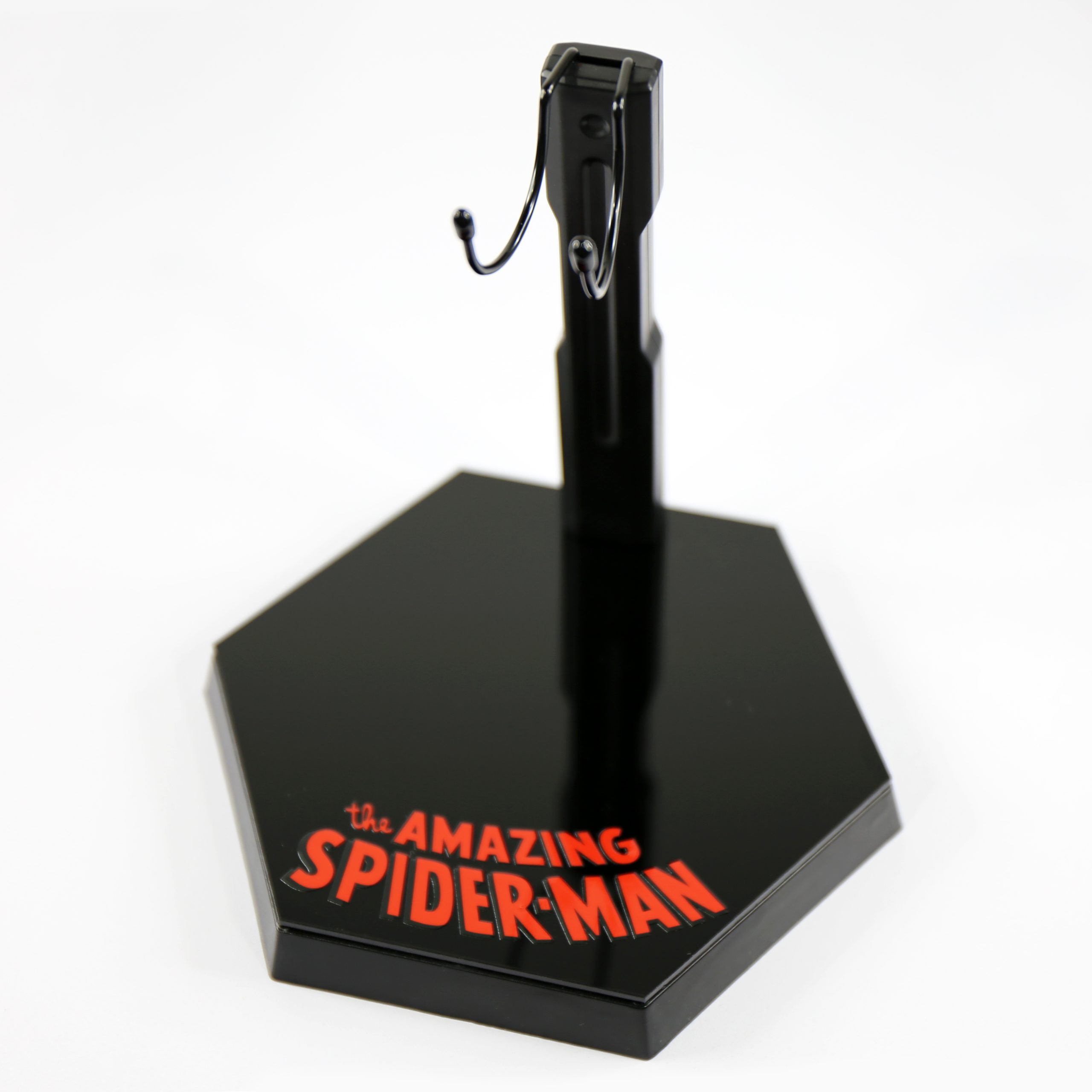 Spider-Man Hexagonal 1:6 Scale figurine display stand.