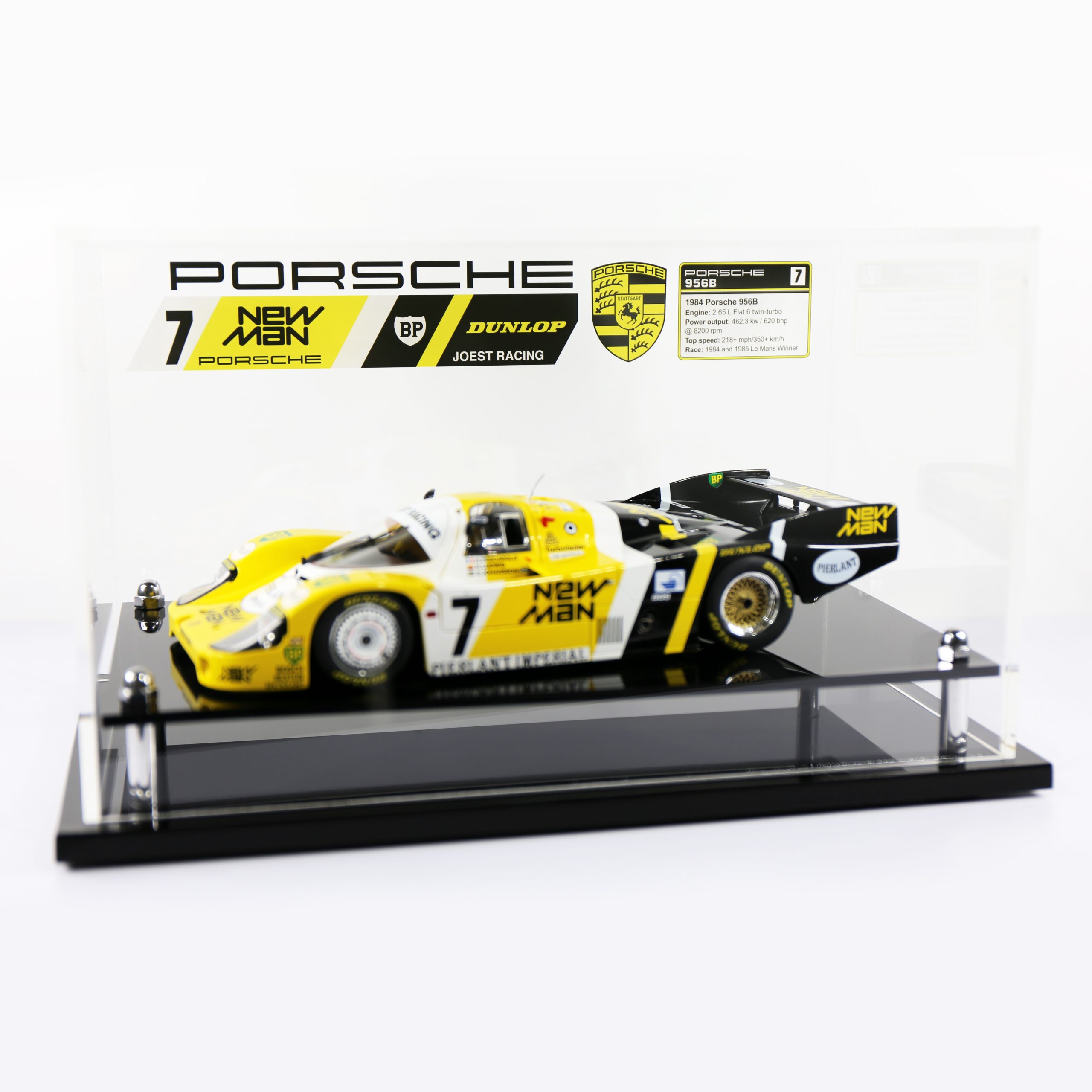 Porsche 956B Le Mans 1985 Winner Collectible Model Car.